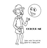 Johny's holiday vibes activity and coloring book (by Sanghamitra Dasgupta)