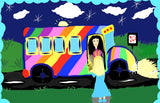 Miss Wisherley's Bus Adventures: Don't Judge a Book by its Cover (Volume 1) (Written and illustrated by Nichole A Cole)