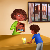 Nathaniel English in Life of a Panther (written by Michelle Person, illustrated by Kaustuv Brahmachari)