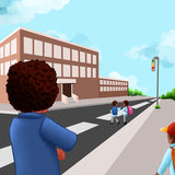 Nathaniel English in Life of a Panther (written by Michelle Person, illustrated by Kaustuv Brahmachari)