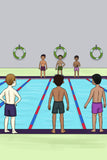 The Adventures of Melvin Walker: Melvin Learns How To Swim (by Myron Campbell)