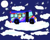 Miss Wisherley's Bus Adventures: No Bullies Allowed (Volume 2) (Written and illustrated by Nichole A Cole)