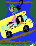 Miss Wisherley's Bus Adventures: No Monkey Business (Volume 3) (Written and illustrated by Nichole A Cole)