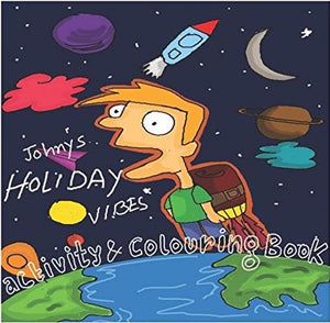 Johny's holiday vibes activity and coloring book (by Sanghamitra Dasgupta)