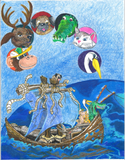 Wex's Wacky Adventure to Koma Keone Island (Written and illustrated by Michael Joffroy)