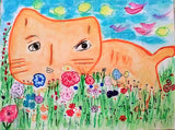 Cat in the Grass - Gato en el Sacate (Written and illustrated by Sonya Gonzalez)